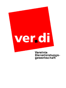 [ver.di trade union, vertical variant (Germany)]